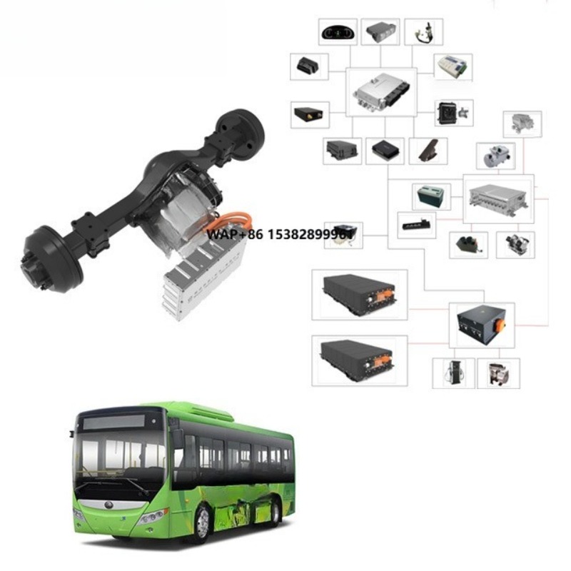Ev Electric Motor Conversion Kit Car - ชุดแปลงมอเตอร์ไฟฟ้าสำหรับรถยนต์ 123 กิโลวัตต์ 540 โวลต์ พร้อมเกียร์บ็อกซ์