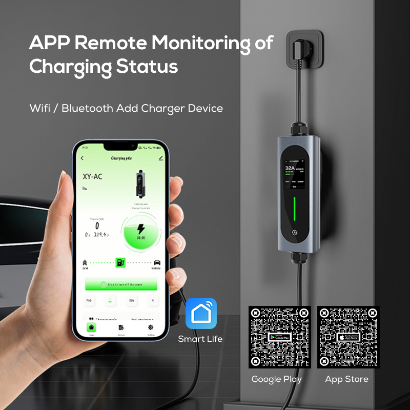 เครื่องชาร์จรถยนต์ไฟฟ้า Ovrod  - Type 2 Portable Ev Charger 11Kw Cee บทวิจารณ์และราคา