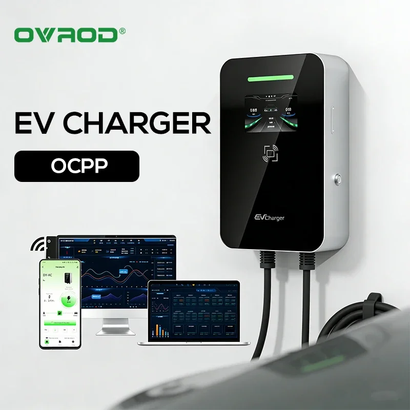 สถานีชาร์จรถยนต์ไฟฟ้า Ovrod Fa - Ev Charger Type 2 22Kw 32A 3 Phase บทวิจารณ์และราคา