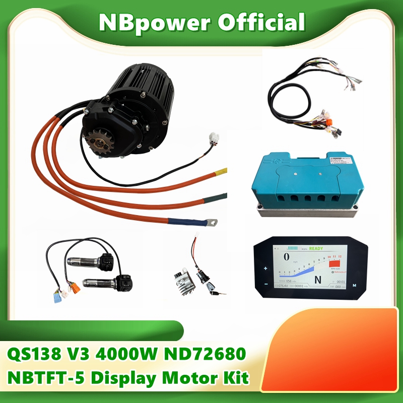 มอเตอร์ขับเคลื่อนกลาง QS 90H 1 - Fardriver Nd72850 Controller บทวิจารณ์และราคา